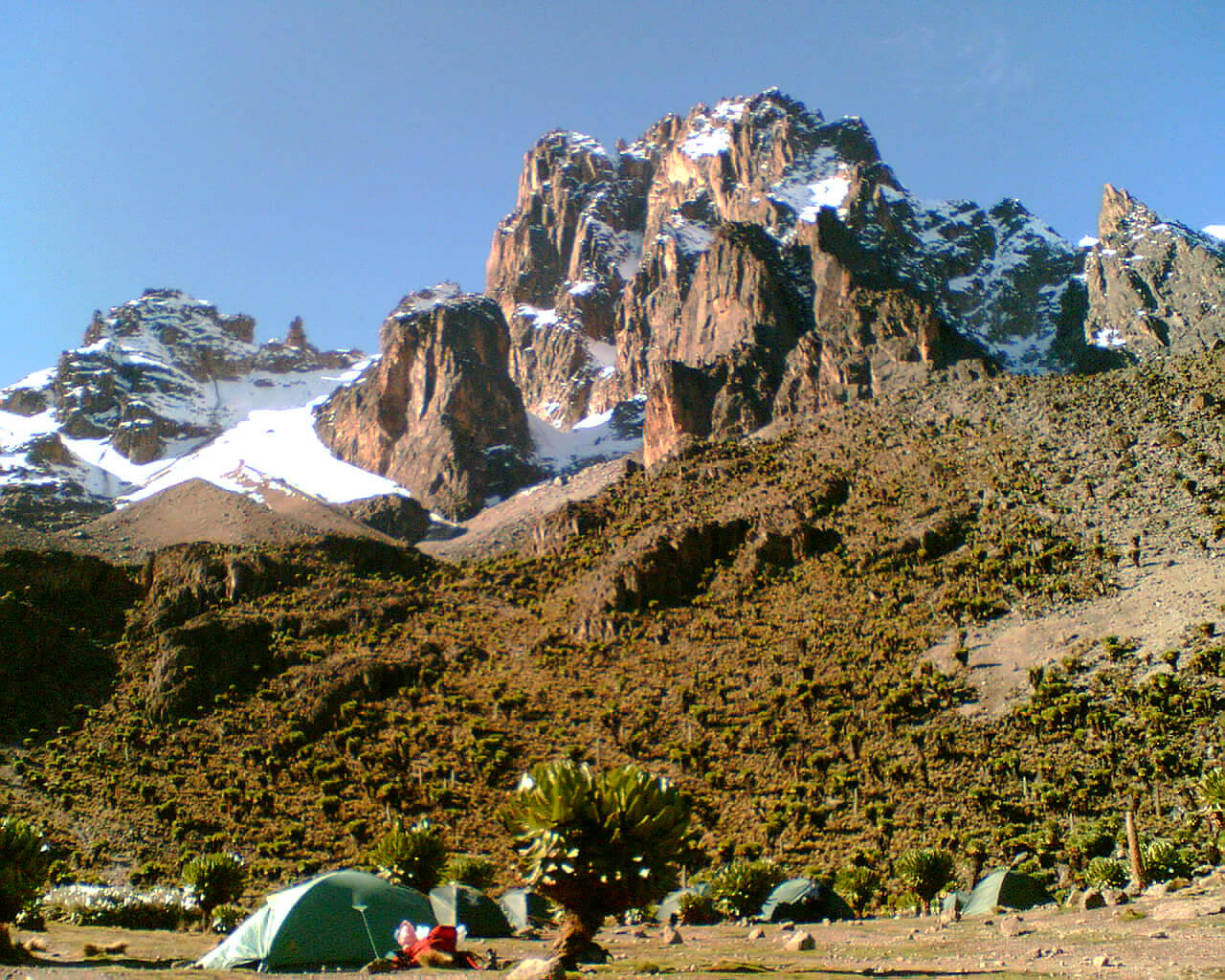 Mount Kenya National Park : places of kenya