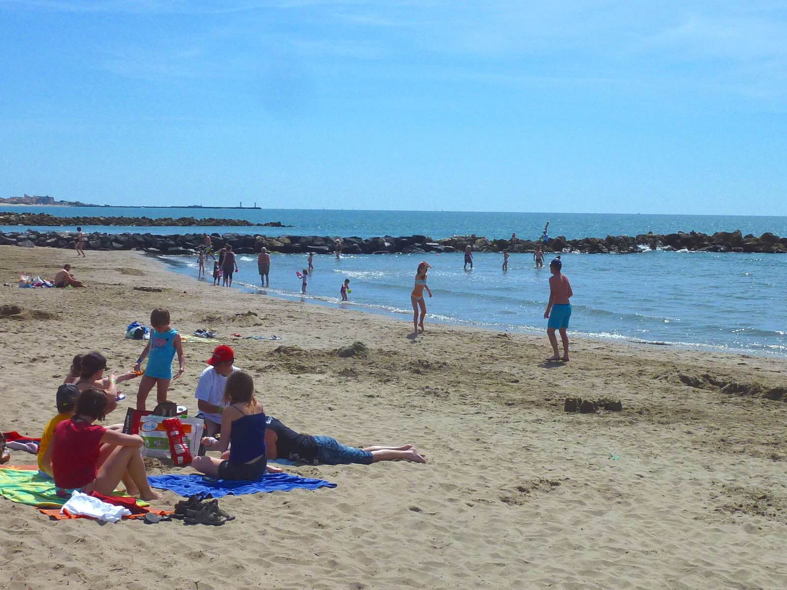 beach destinations in south France: Vias Beach, Near Agde