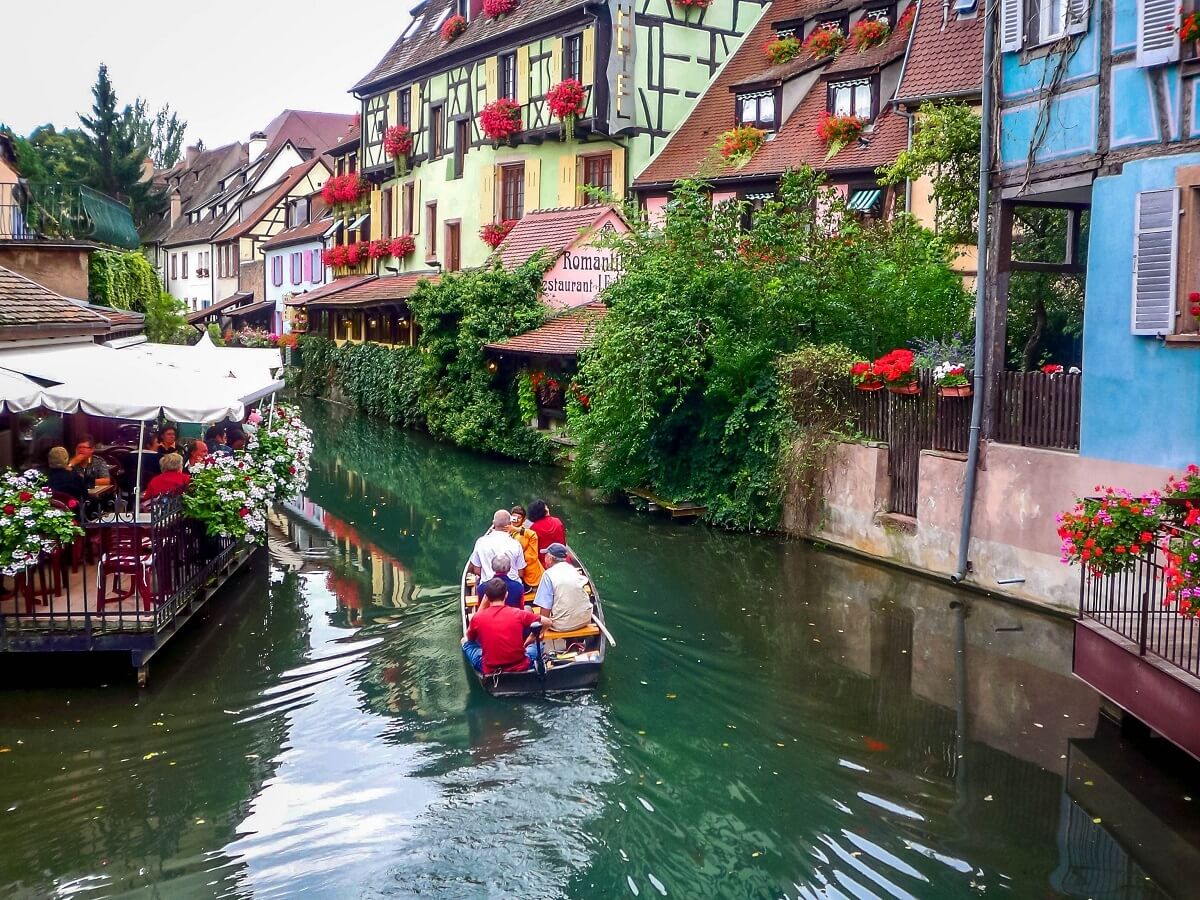 small towns in France: Colmar