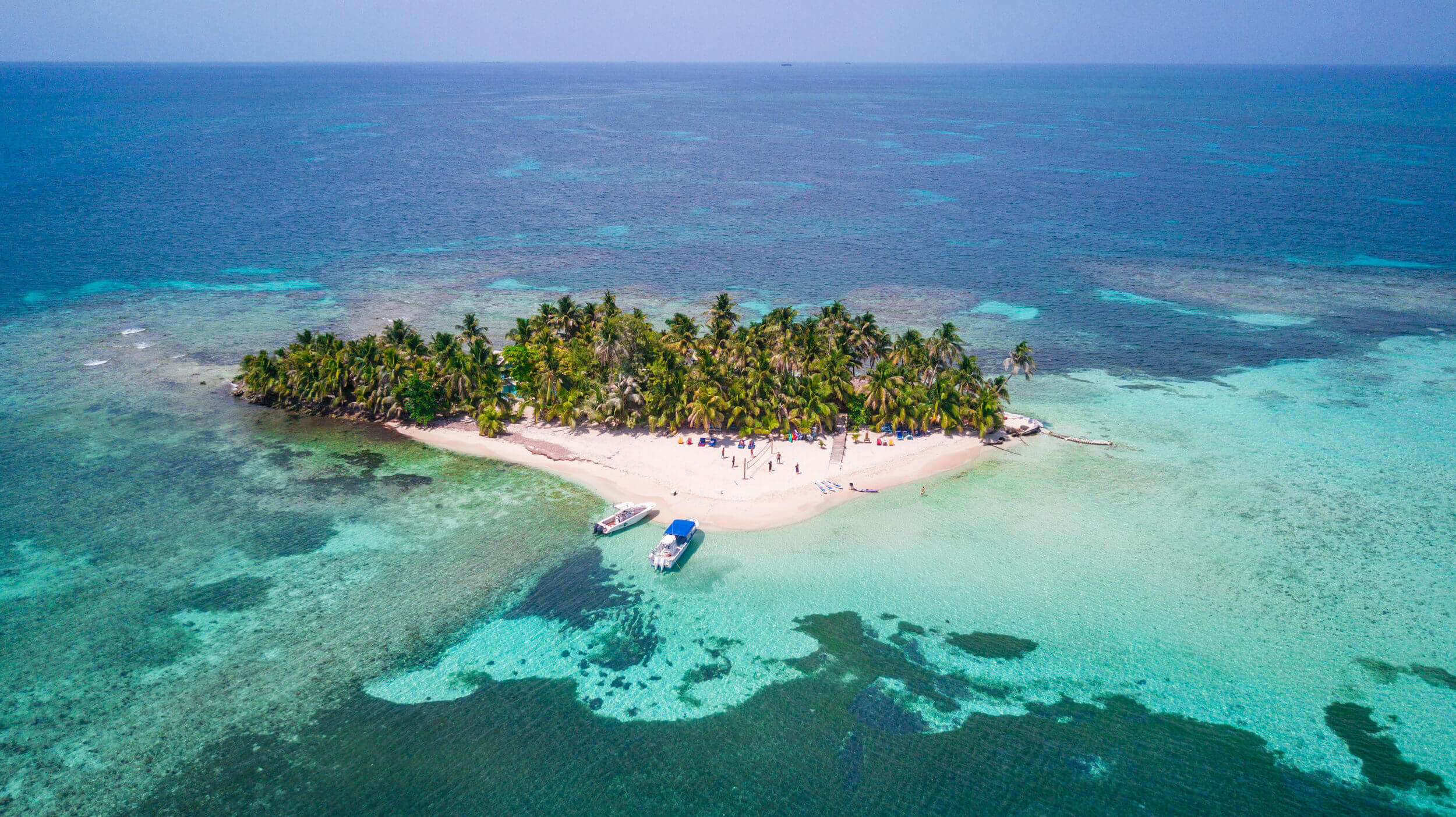 top five beaches to visit in Belize: Ranguana Caye Beach