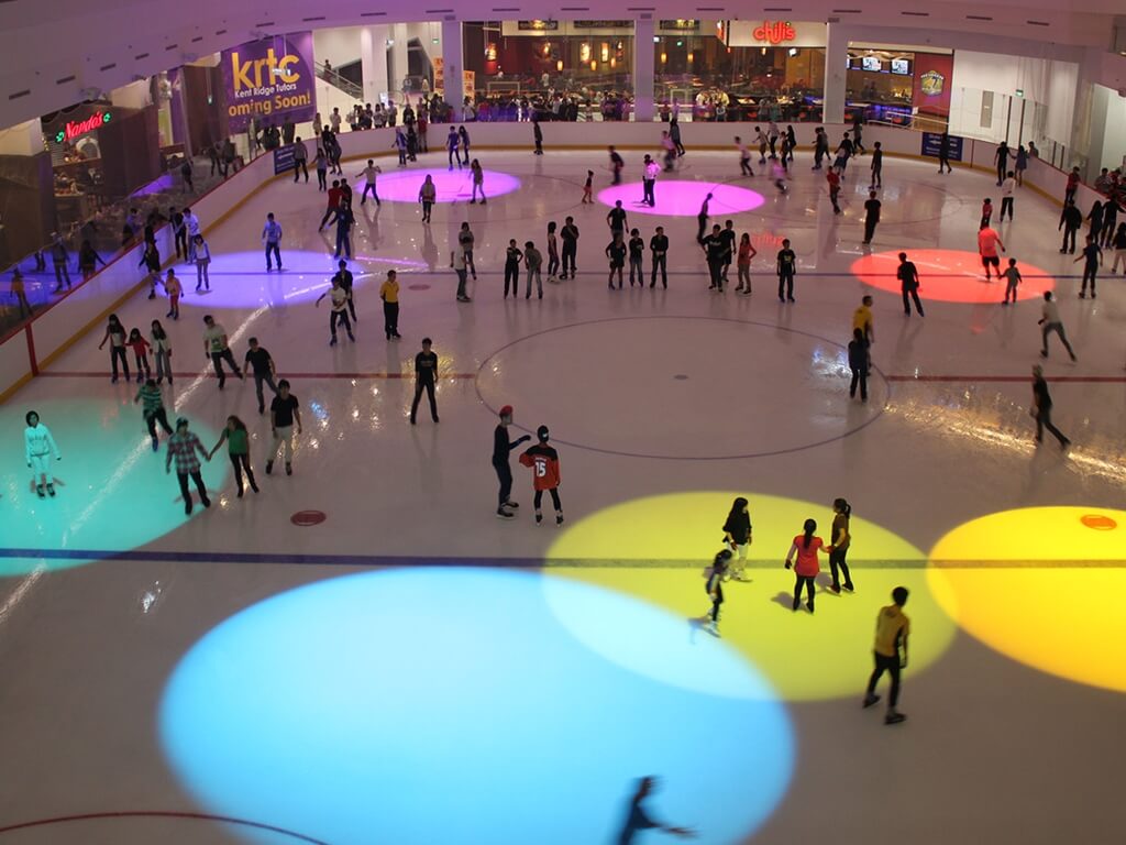 Things To Do In Singapore For Couples: Ice Skating at Jcube