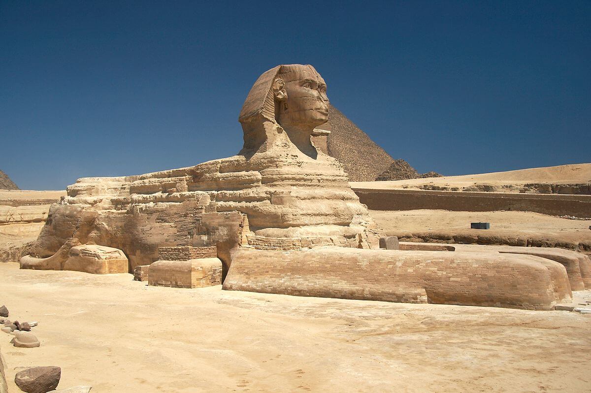 The great sphinx of khafre