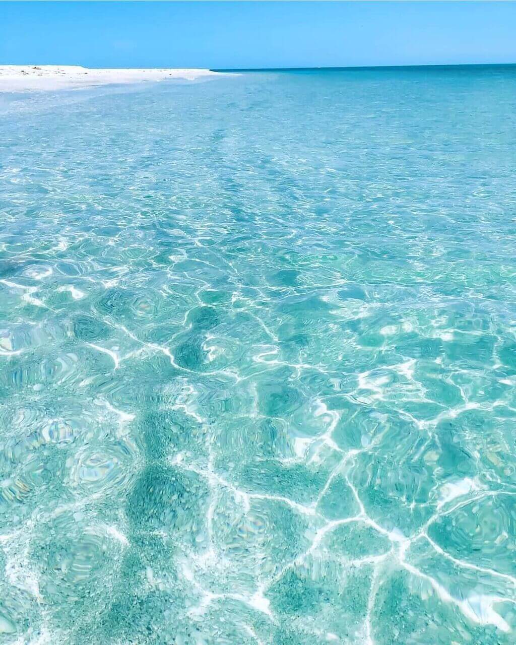 clearest water beaches in florida