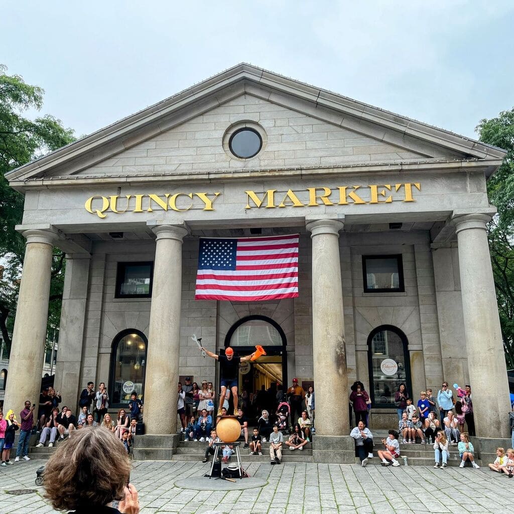 Quincy Market and Faneuil Hall