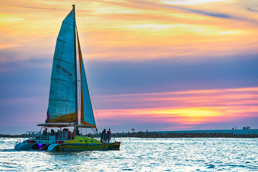 Sunset Sailing or Catamaran Cruise