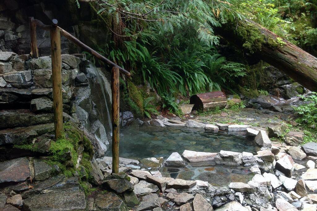 Goldmyer Hot Springs: hot springs in washington