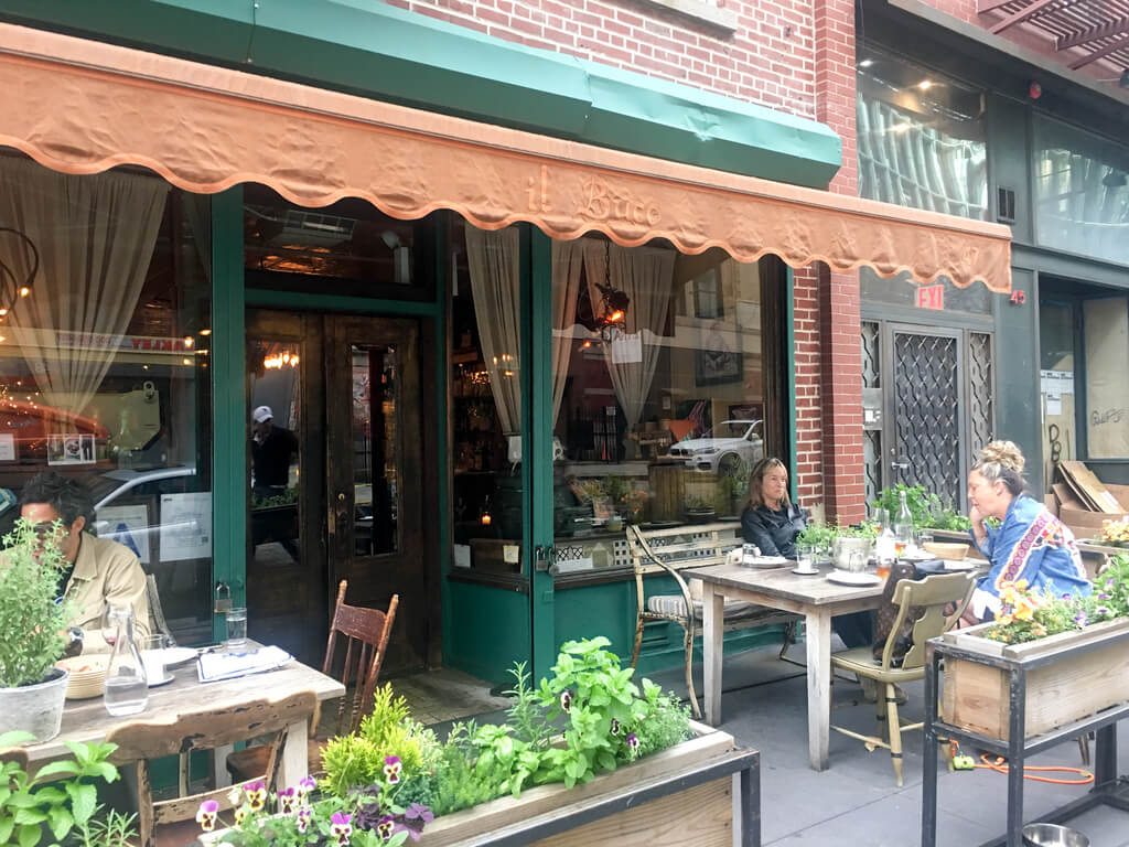 IL Buco, Bowery: nyc rooftop restaurants