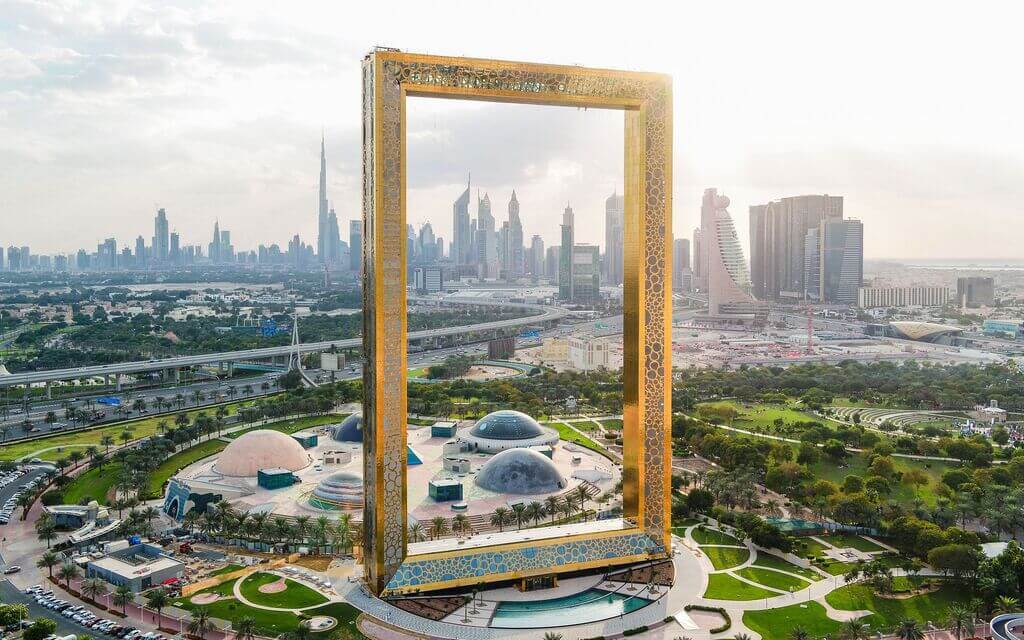 Dubai Frame: places to visit in dubai