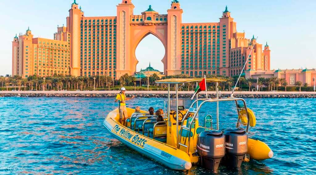 Speed Watercraft Tour Around Palm Jumeirah: places to visit in dubai
