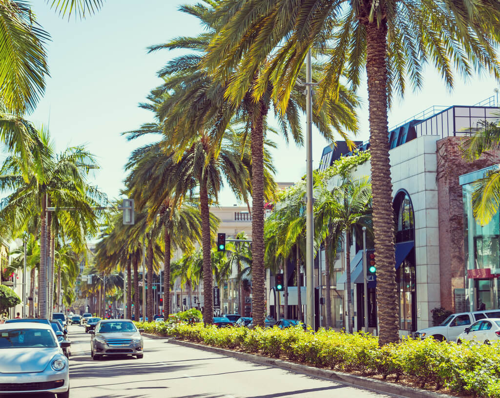 places to visit in los angeles: Beverly Hills & Rodeo Drive